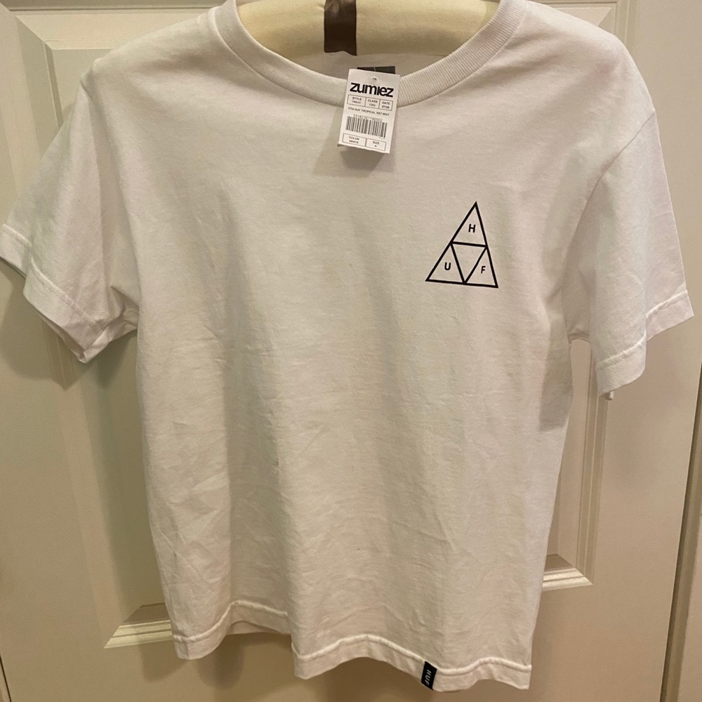 Huf white tropical t-shirt
